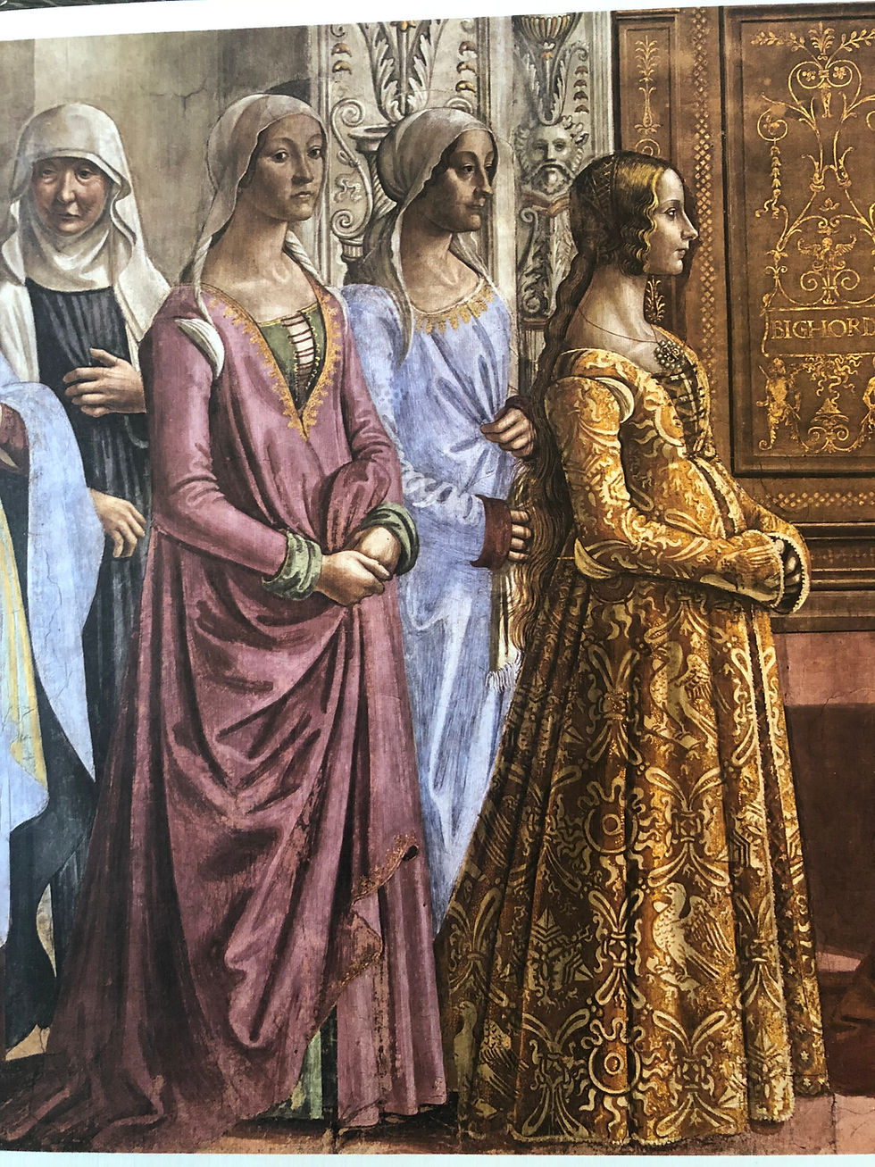 Thumbnail: Birth of the Virgin by Ghirlandaio Print
