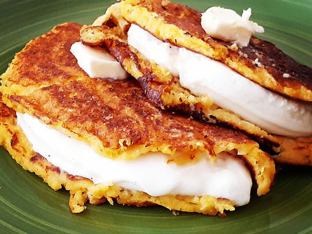 Cachapas con Queso