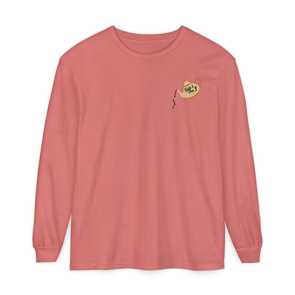 Thumbnail: Not Everyone’s Cup of Tea: Unisex Long Sleeve T-Shirt Comfort Colors 6014