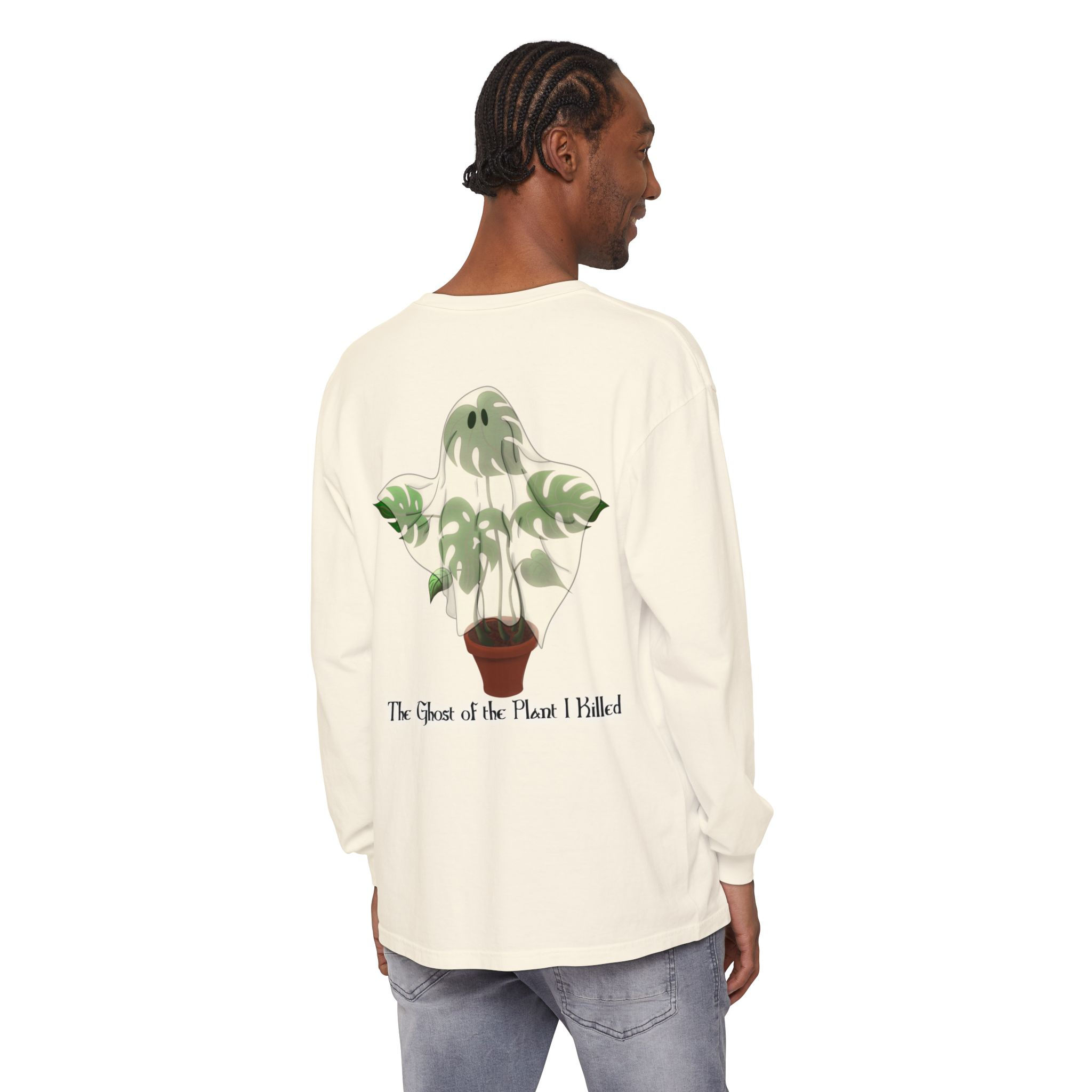 Ghost of the Plant I Killed: Comfort Colors Long Sleeve T-shirt