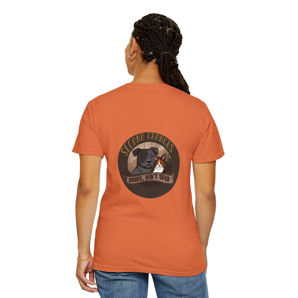 Thumbnail: Second Chances - Unisex Garment-Dyed T-shirt: Comfort Colors® 1717