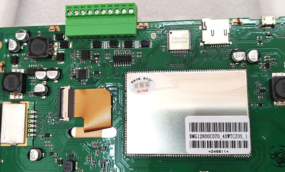 Thumbnail: LINUX HMI 7.0 Inch 1280*800 Capacitive  DMG12800T070_40WTCZOS-1(Industrial)