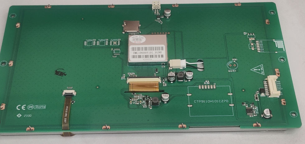 Thumbnail: 10.1" 10.1 Inch Low Cost Display DMG10600Y101 DMG10600Y101_01NR Resistive Touch