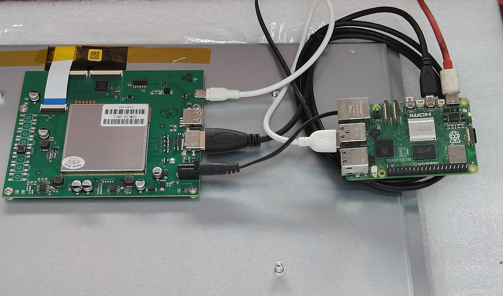 Thumbnail: 15.6" HDMI LCD Monitor with Touch Panel RASPBERRY PI:DWIN HDW156-001L