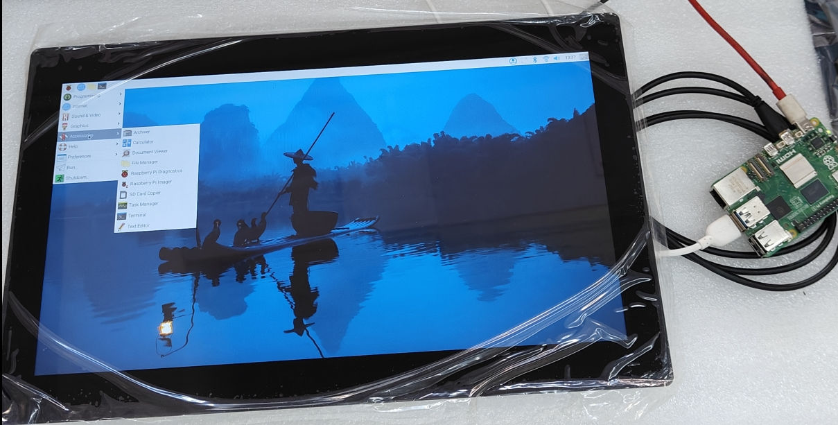 15.6" HDMI LCD Monitor with Touch Panel RASPBERRY PI:DWIN HDW156-001L