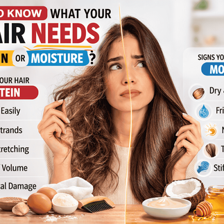 signs hair needs protein vs moisture dry frizzy vs weak hair