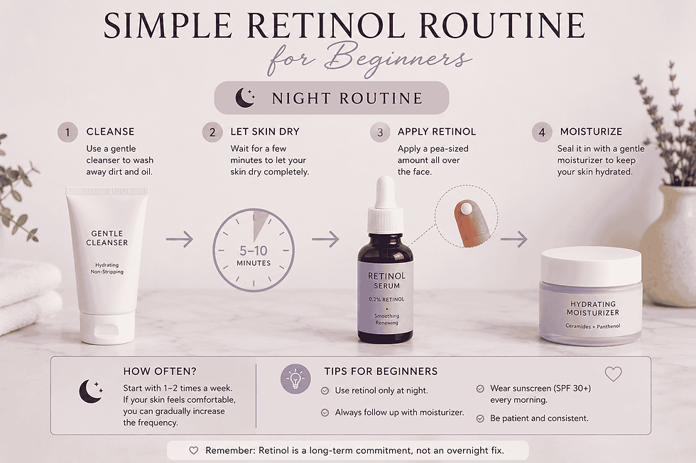 Simple Retinol Skincare Routine for Beginners