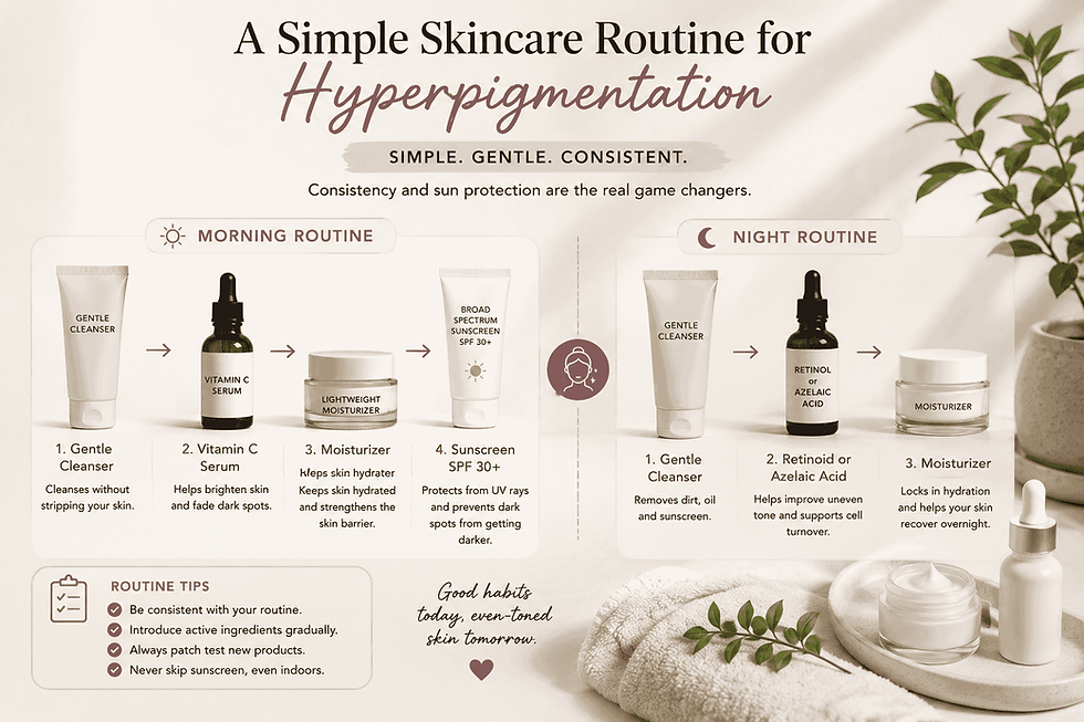 Healthy skincare habits for a more even skin tone and clearer-looking skin