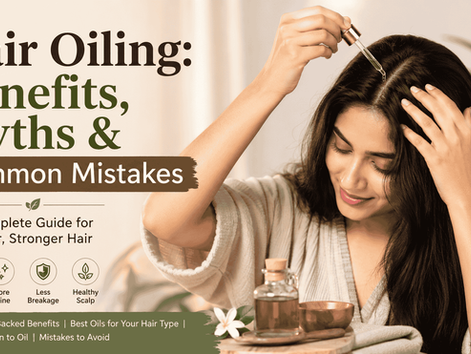Hair Oiling: Benefits, Myths, and Common Mistakes