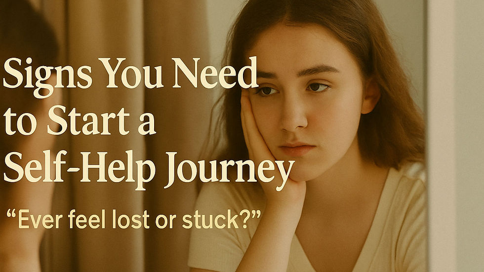 Start your Self Help journey
