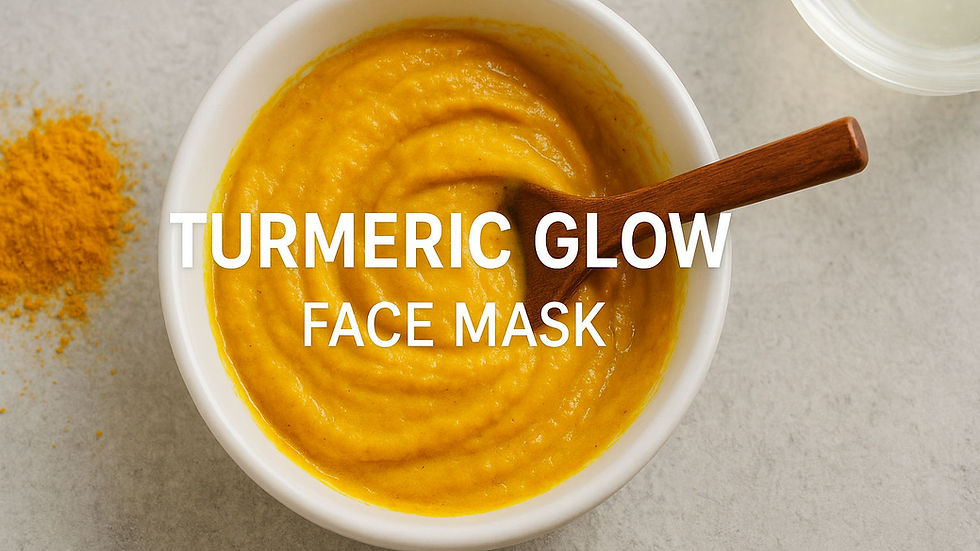 Turmeric Yogurt face mask