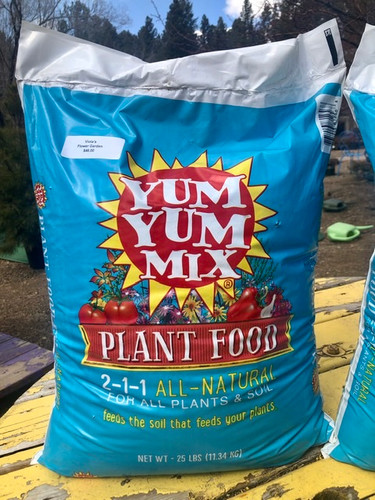 Yum Yum Mix Plant Food 25lb | Viola's Flower Garde