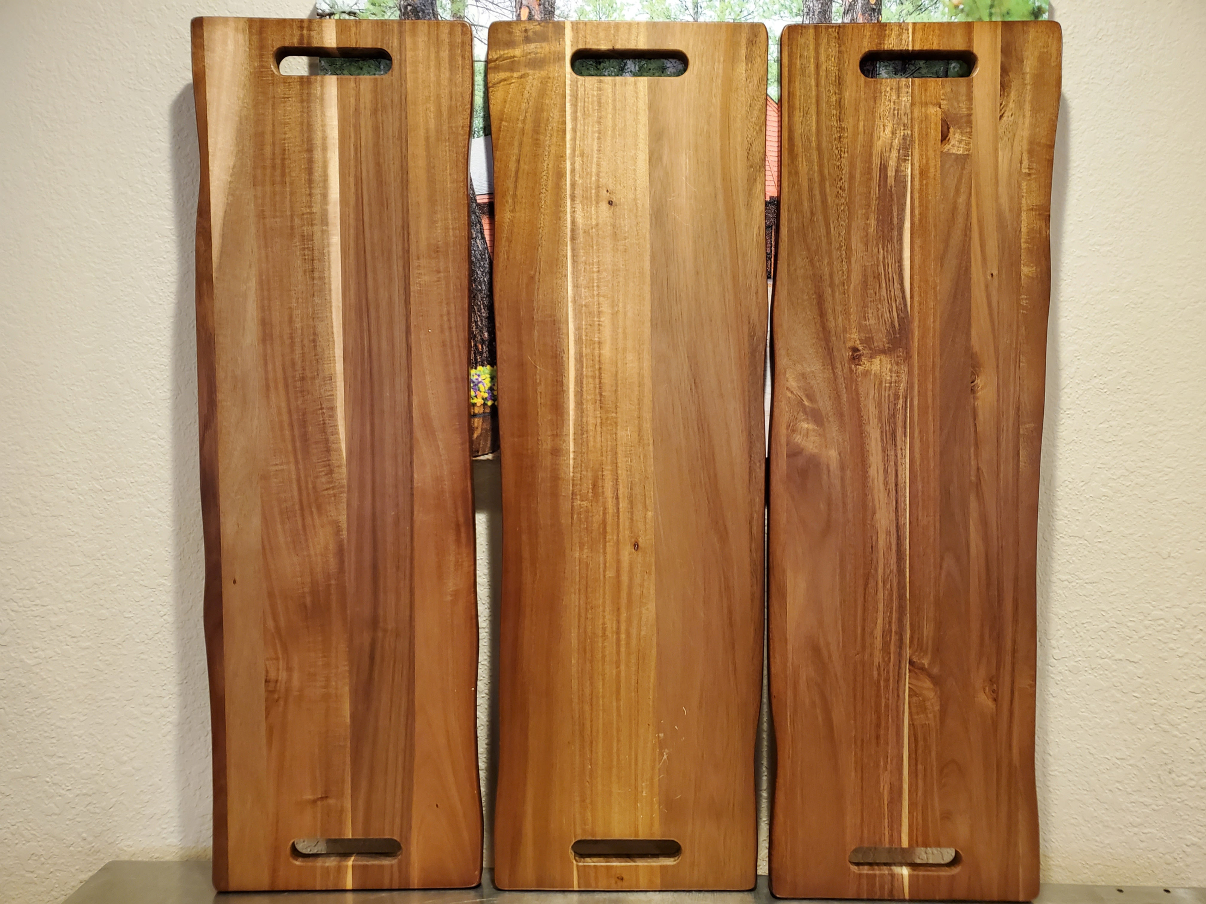 Acacia Wood Grazing Boards