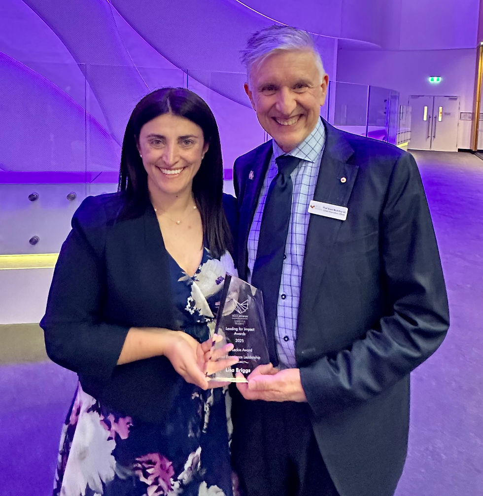 Honouring Courage, Compassion, and Change: Lisa Briggs wins the inaugural Les Leckie Award for Lived Experience Leadership