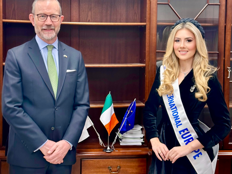 Visiting the Embassy of Ireland in Tokyo