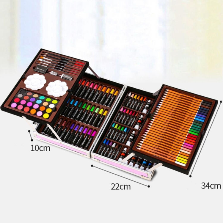 Thumbnail: 2021 New Style Art Supplies 145 in 1 Painting Watercolor Pen Set Children School
