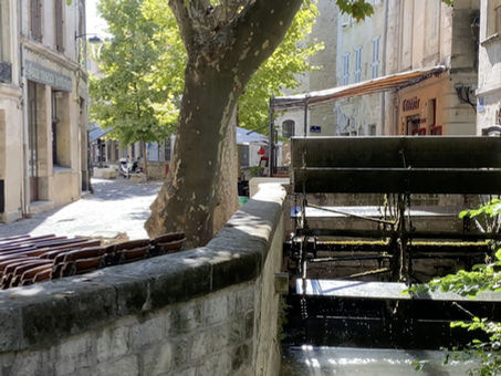 water mill (direct use of a primary source of energy)