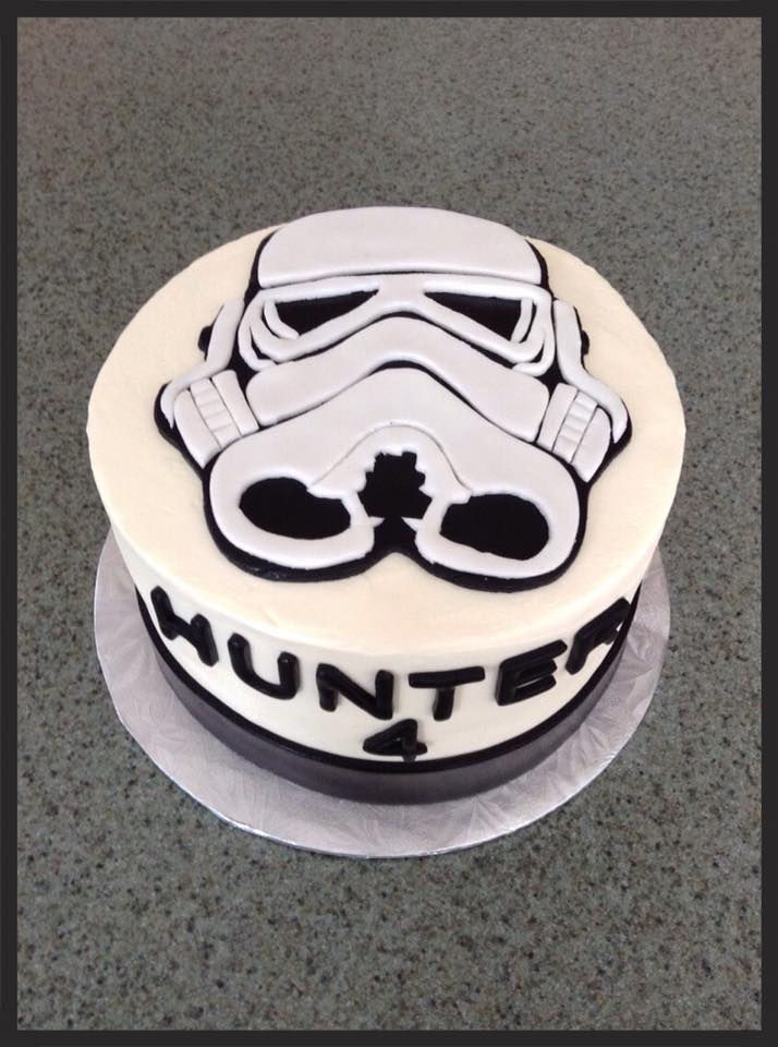 Stormtrooper Star Wars Cake
