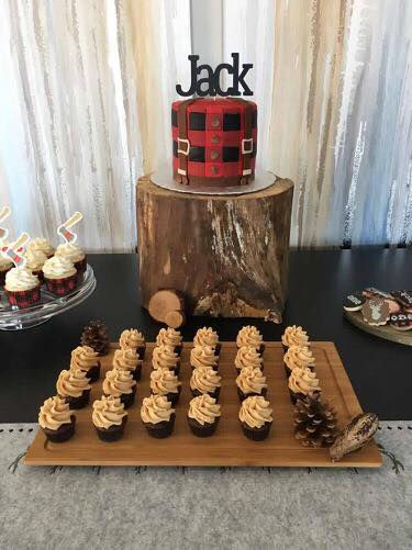 Lumberjack Themed Cake