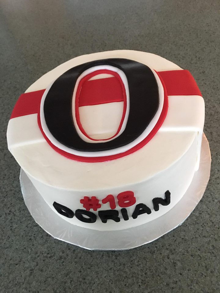 Ottawa Senators Cake