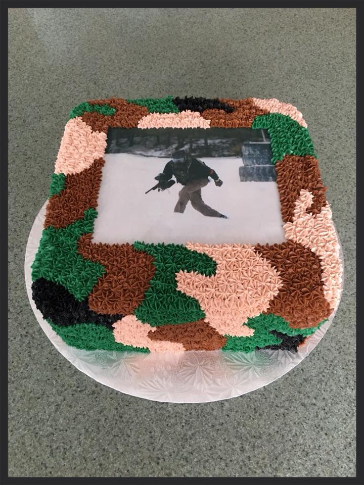 Paintball Cake