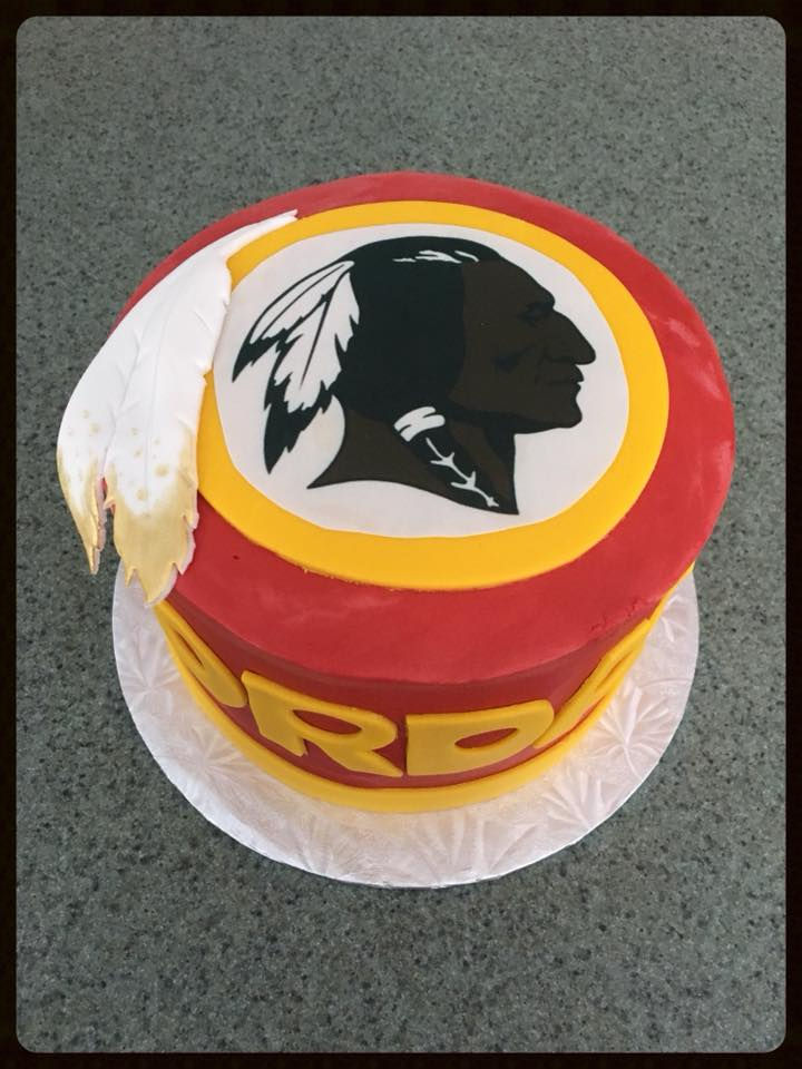 Redskins Themed Cake