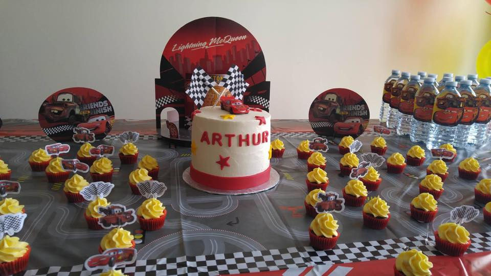 "Cars" Themed Mini Cupcakes