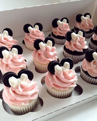 Minnie Mouse Cupcakes