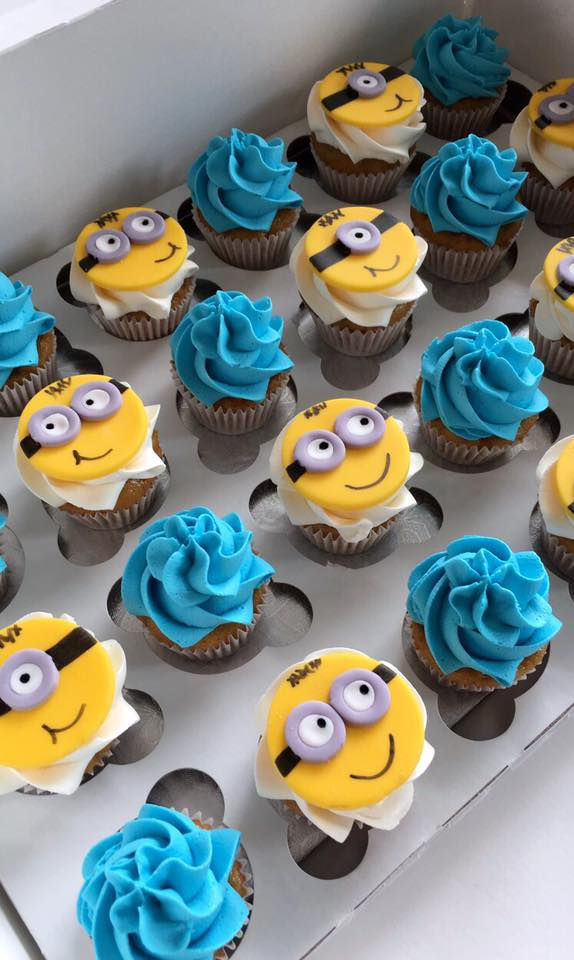 Minion Cupcakes