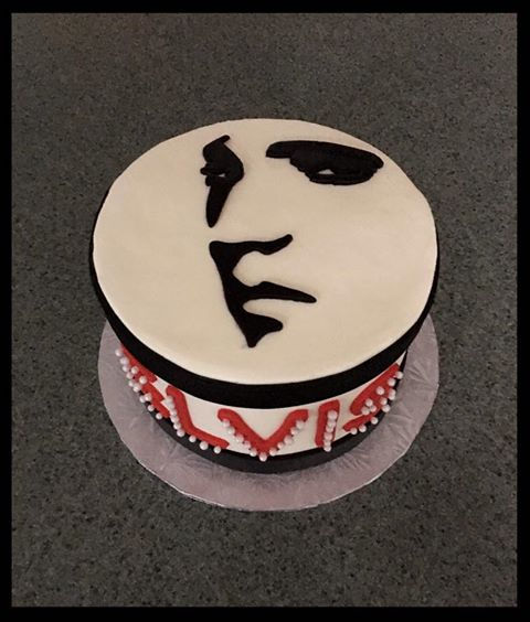 Elvis Themed Cake