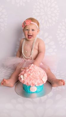 Giant Cupcake Cake for Cake Smash