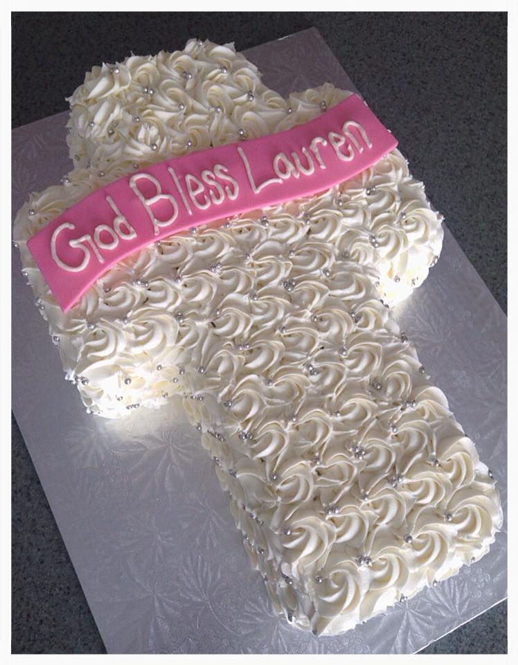 Baptism Cake