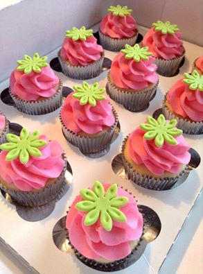 Daisy Cupcakes