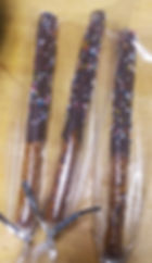 Chocolate Covered Pretzel Rods