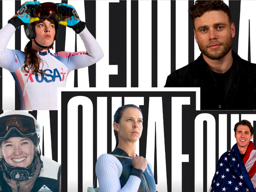 Five Team OutAF athletes inspire at the Milan Winter Olympics