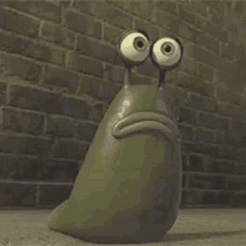 SHOCKED SNAIL GIF