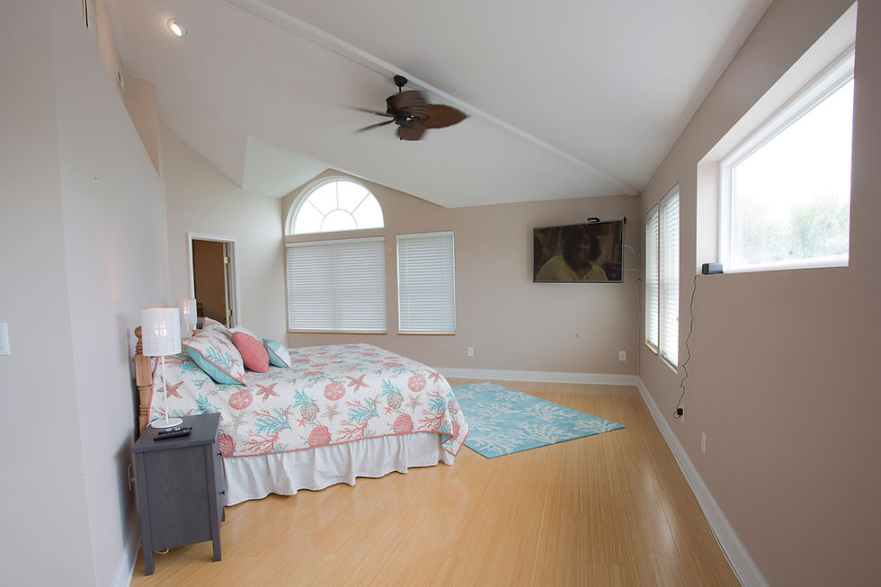 Premium King Bed in Master Suite
