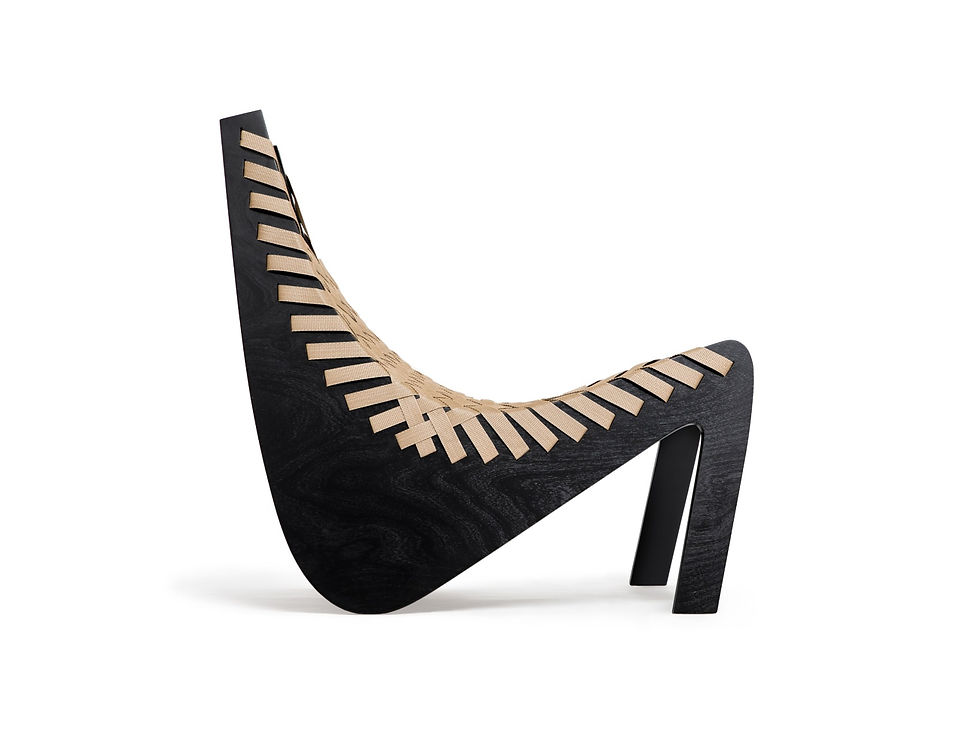 Thumbnail: Melon Beige - black wood