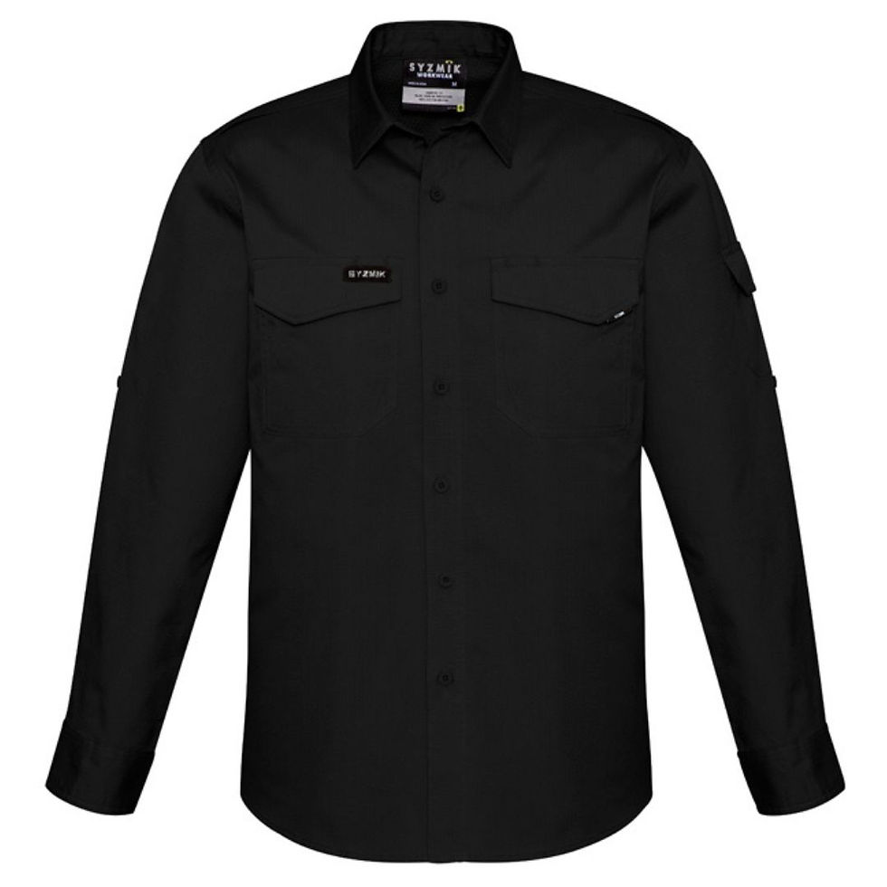 Thumbnail: Syzmic Mens Rugged Cooling Long Sleeve Shirt (ZW400)