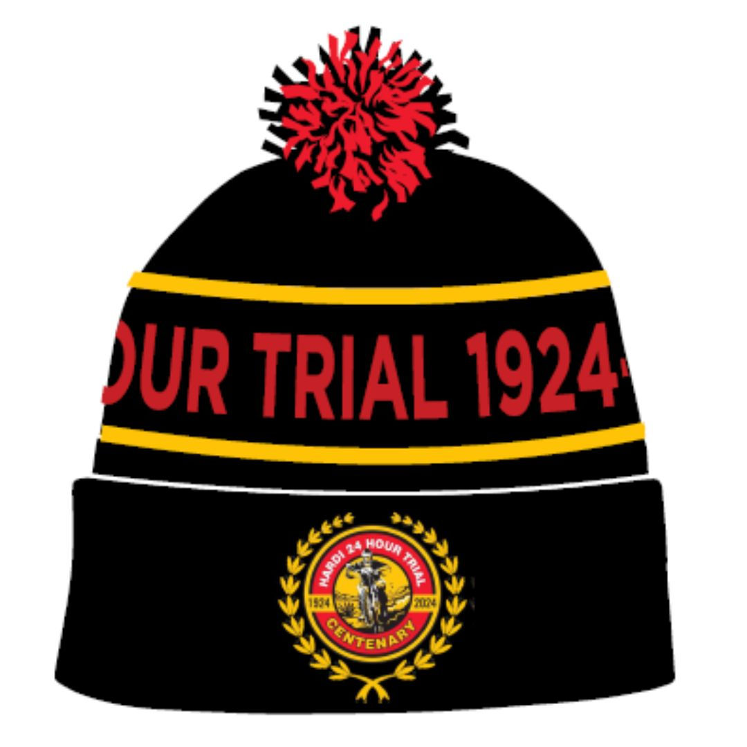24 Hour Trial - Red/Black Beanie (24HRB24)