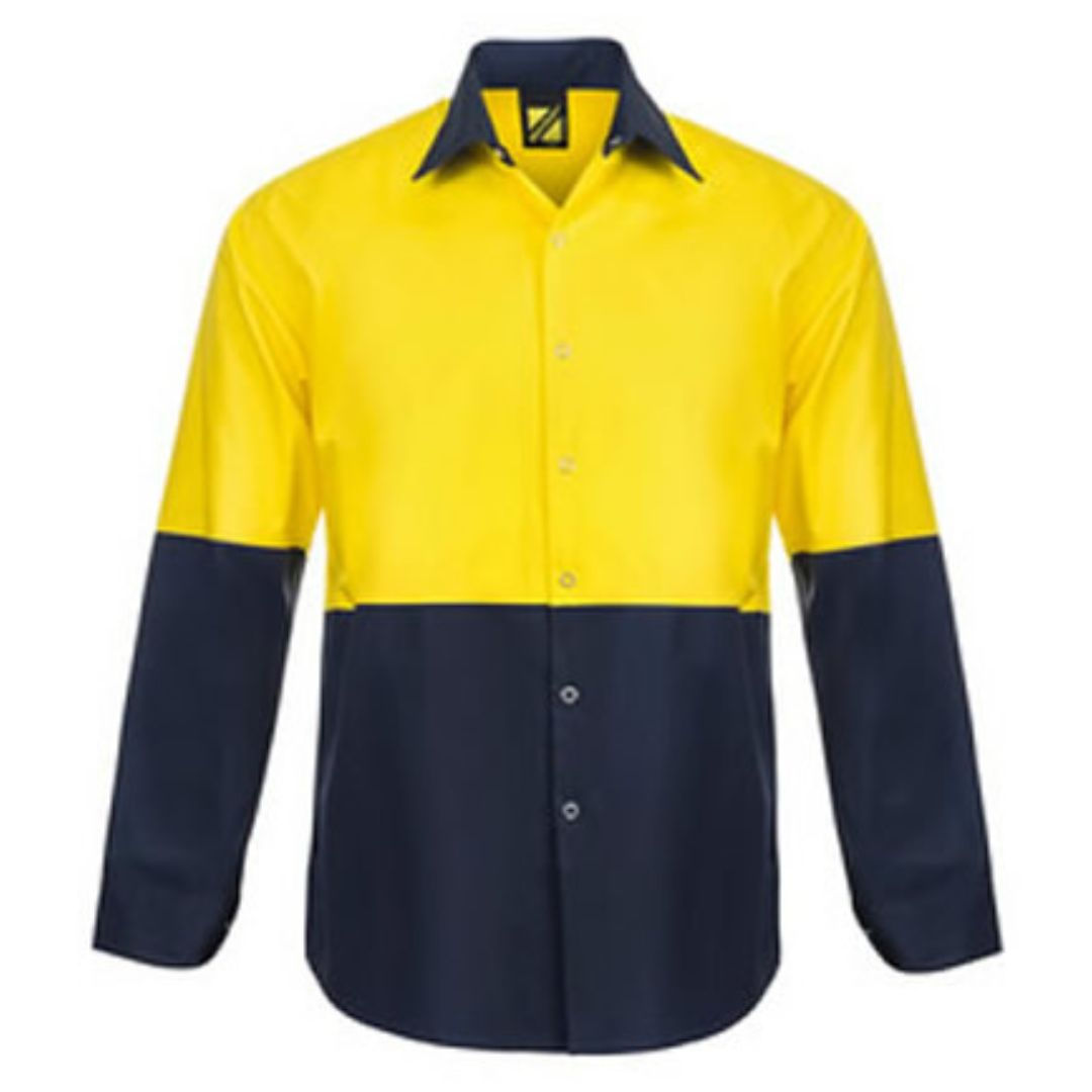 NCC HiVis Two Tone Long Sleeve Shirt (TWE-PACK-WS3035)
