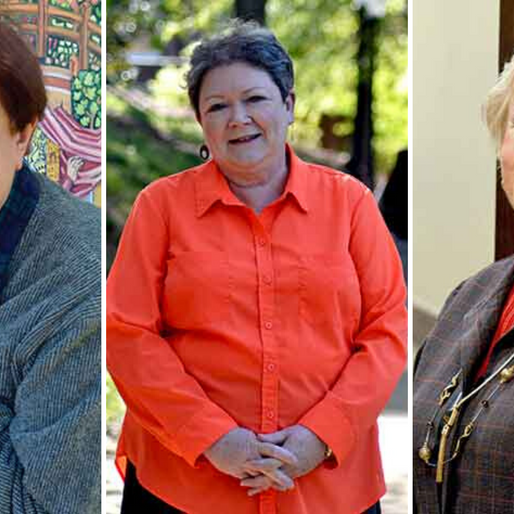 Three faculty with a combined 100 years of teaching at Wesleyan College retire in May