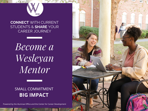 Connecting Wesleyan Students with Alumnae and with Careers