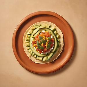 Tostada Integral con Hummus
