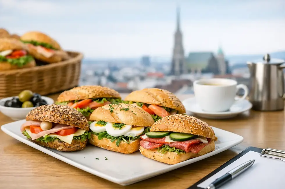 Belegte Brötchen bestellen Wien leicht gemacht