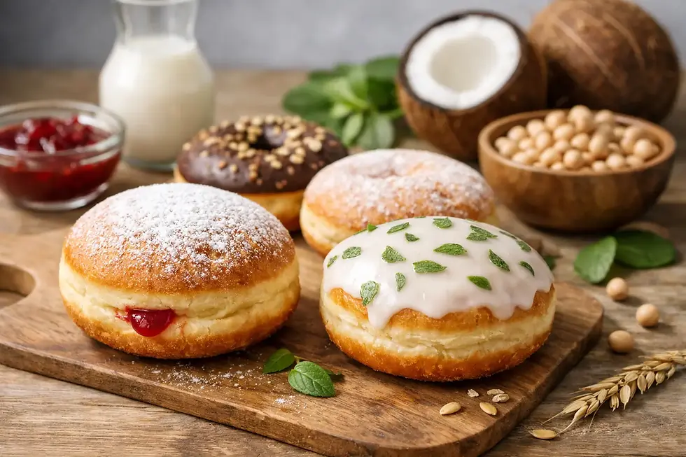 Welche Krapfen sind vegan? So erkennst du sie