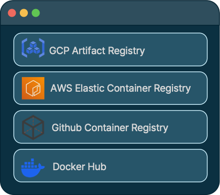 Air cloud container repo support