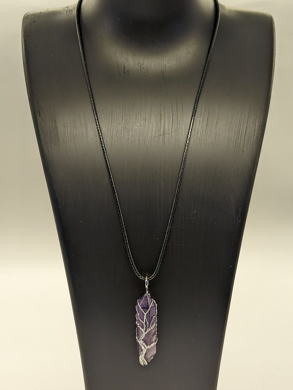 Thumbnail: Natural Stone Wrapped with Tree of Life