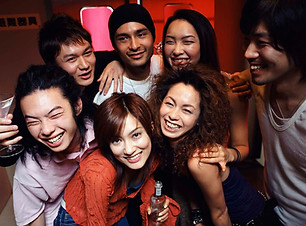 Partying with Friends