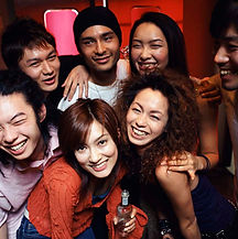 Group Smiling Together